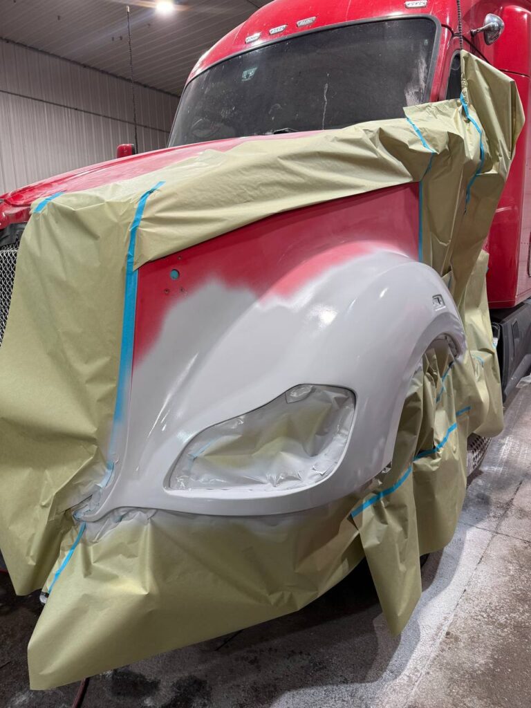 Truck Hood Repair and Maintenance